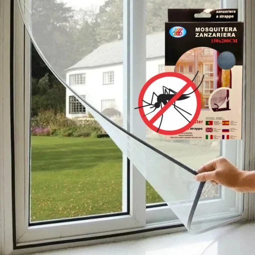 Mosquitero De Ventana Adaptable 150 x 200